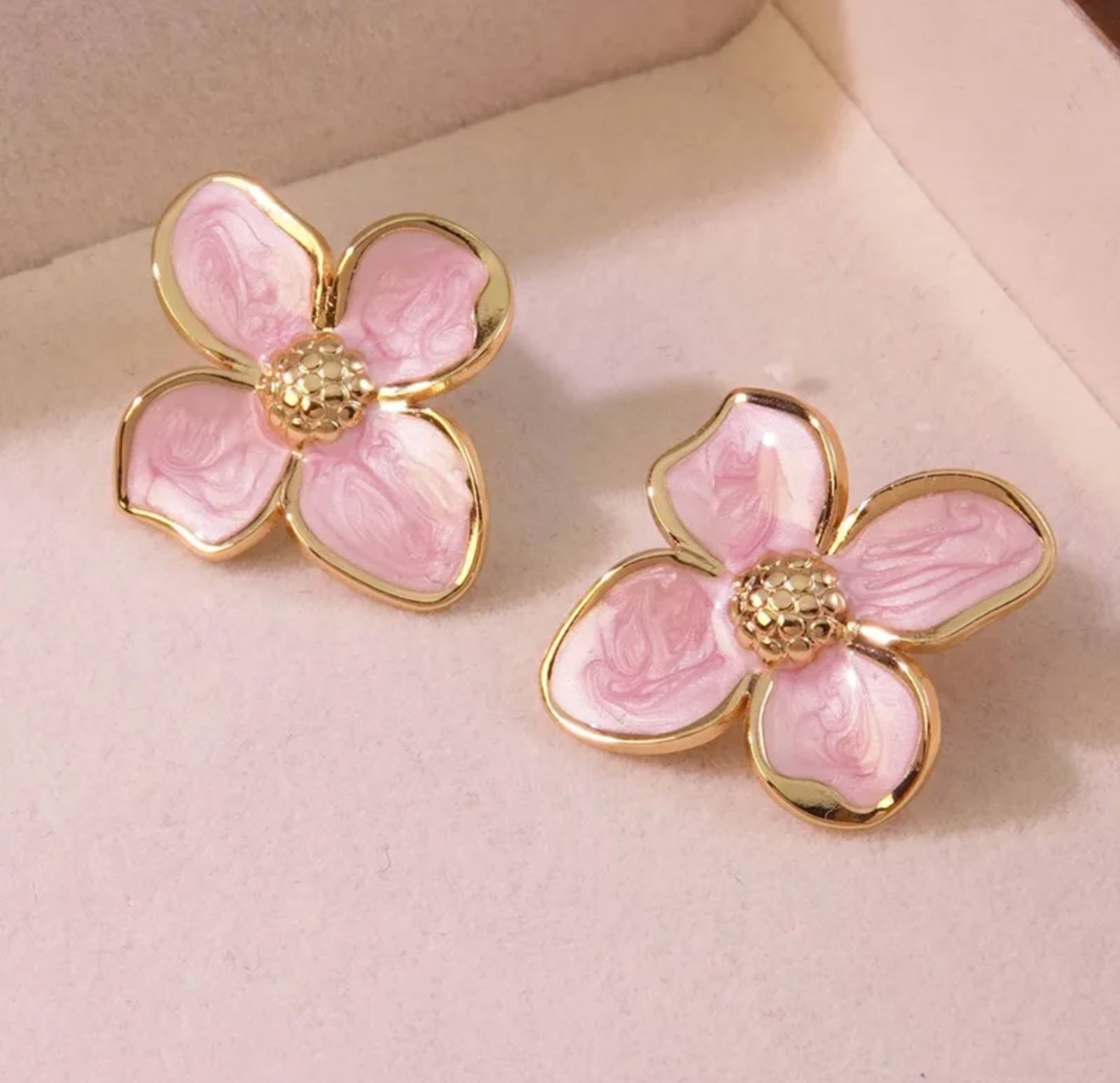 Aros Magnolia rosado